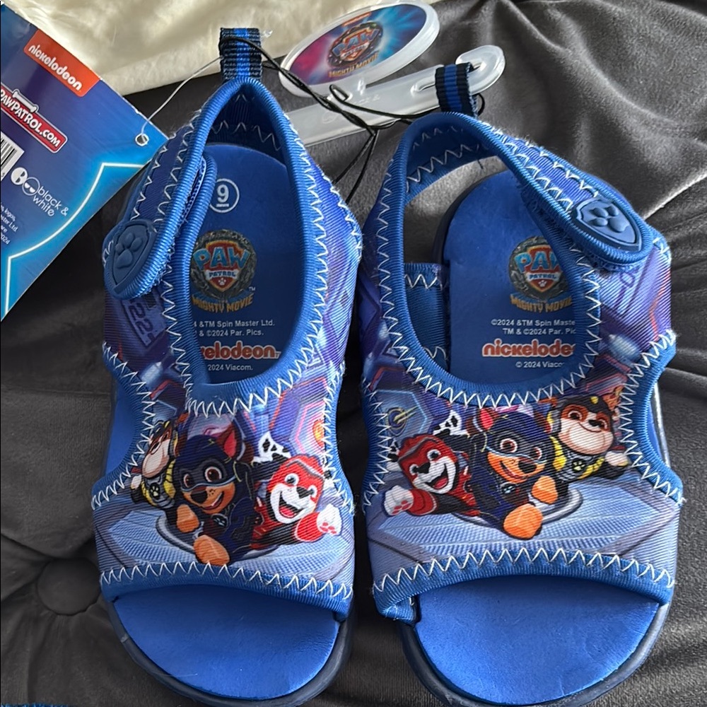 Nickelodeon Blue Paw Patrol Sandals